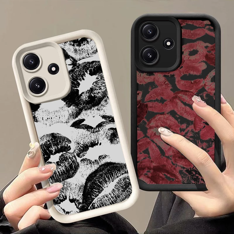 Lips Kiss Print Phone Case