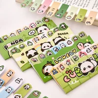 4 pcs/lot Cartoon Panda N Times Memo Pad Scrapbooking Sticky Notes Cute Decor Planner Stickers Bookmark Stationery Supplies 2