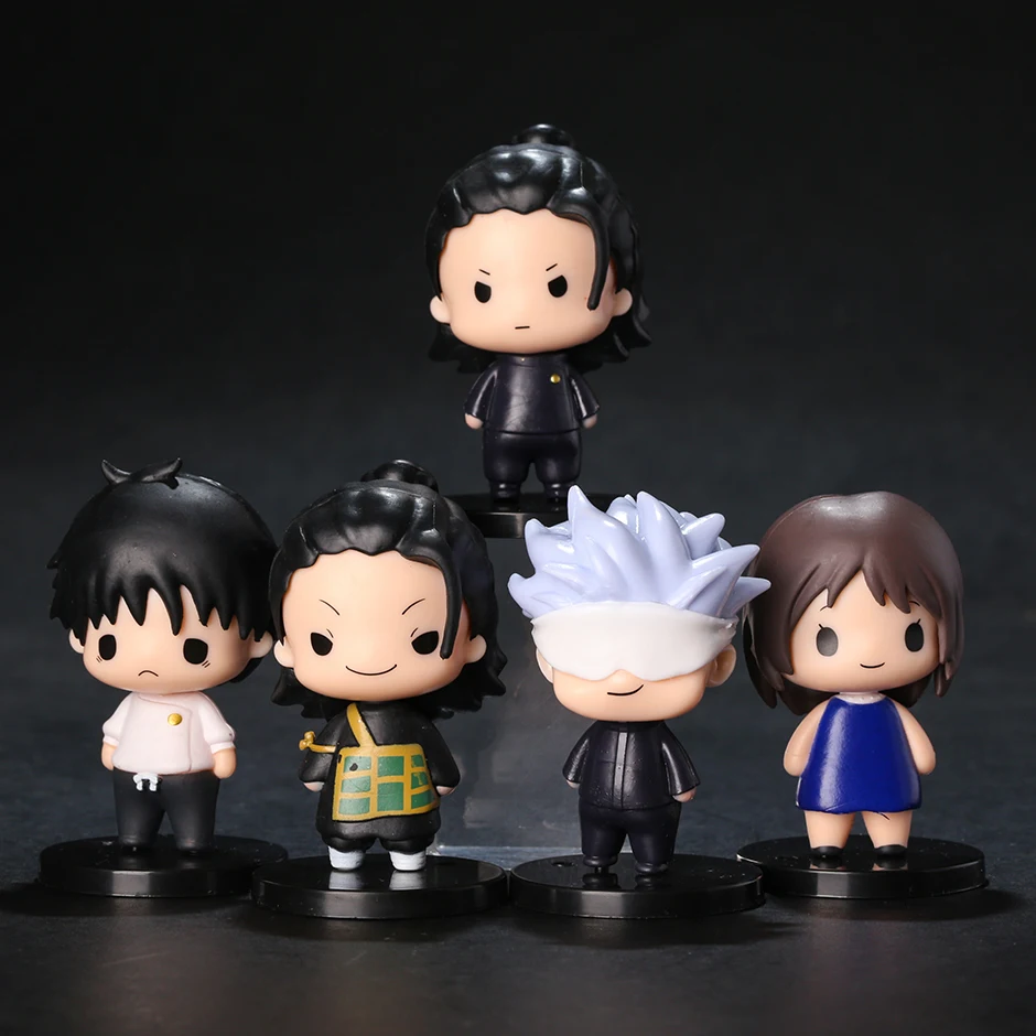 Zhongkaihua JJK - Set di 11 statuine di Gojo Satoru/Geto Suguru