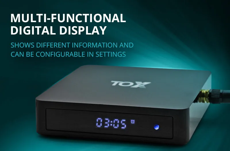 TOX3/TOX3 Lite TV Box Android 11 Amlogic S905X4 Set Top Box 2.4G/5G BT4.1 Suppor
