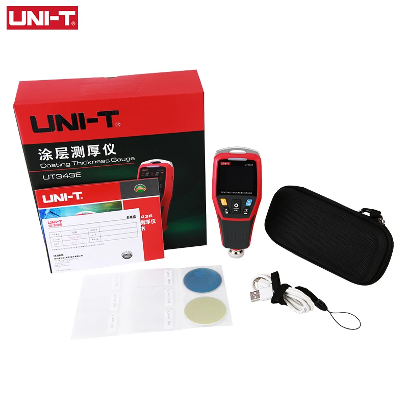 UNI-T Coating Thickness Gauge UT343E 0-2000µm Car Film Paint Thickness Tester TFT Screen Display With Bluetooth - Image 5