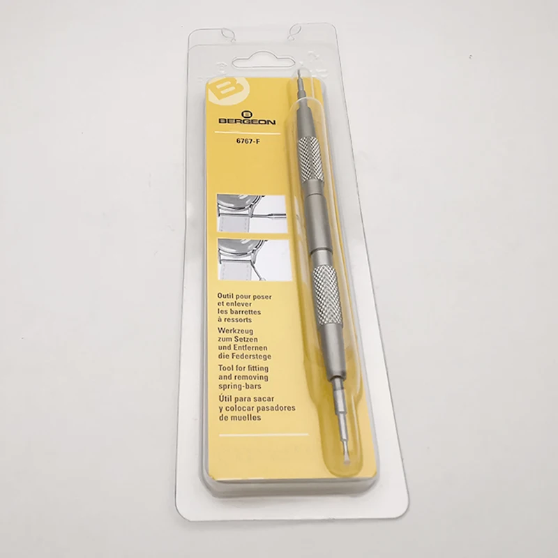Rimozione Della Barra A Molla Fine Bergeon 6767-F Originale, Strumenti Per Orologiai