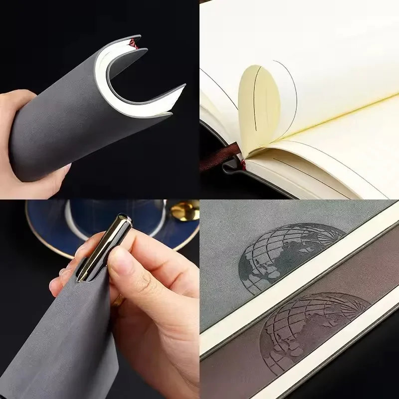 Vintage Leather Bound Journal - Premium Writing Notebook & Planner