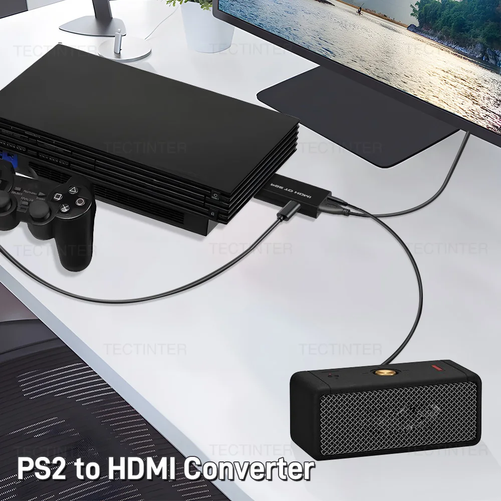 Sony PS2 HDMI Adapter Full HD