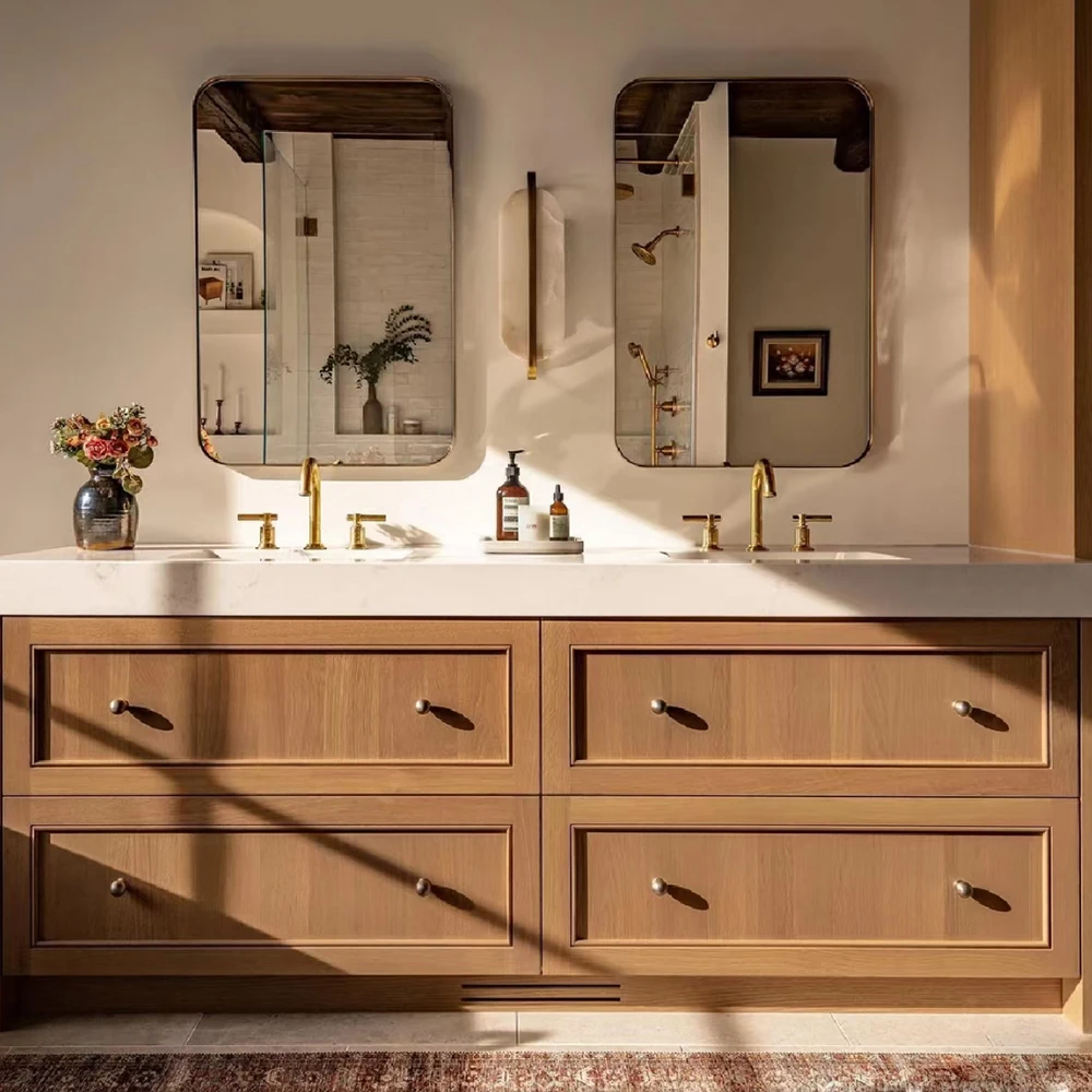 Modern Bathroom Cabinets Vanity Furniture Waterproof Plywood