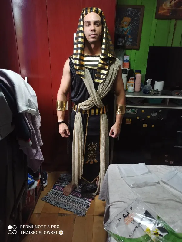 Couples Egyptian Pharaoh Queen Cleopatra Costume