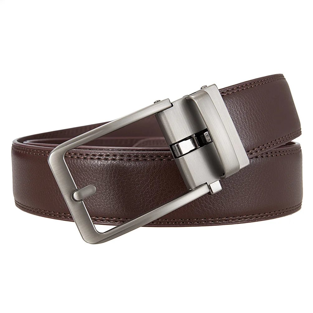 3,5CM Automatische Schnalle Herrengürtel Designer-Gürtel Hochwertige Luxusmarke Schwarz Gelb Weiß Blau Übergrößen-Gürtel für Herren – Detail 13