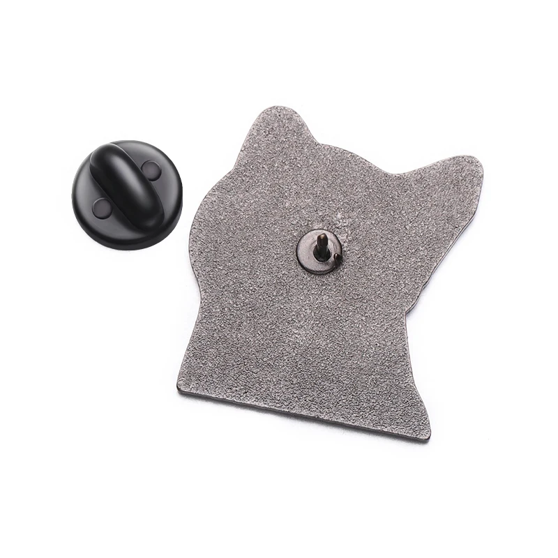 Spilla Smaltata Gatto Che Mangia Pizza - Divertente Accessorio Kawaii Per Giacca, Zaino E Cappello