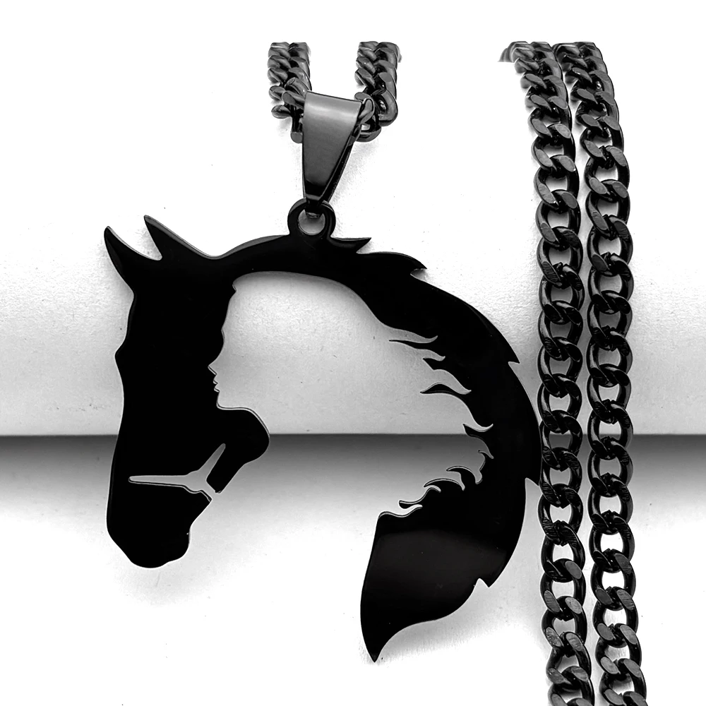 SOESON Cavallo regolabile da donna, in argento Sterling 925, cavallo a forma di cuore, braccialetto di cavallo, gioielli regalo di compleanno per ragazze amanti dei cavalli, Argento sterling
