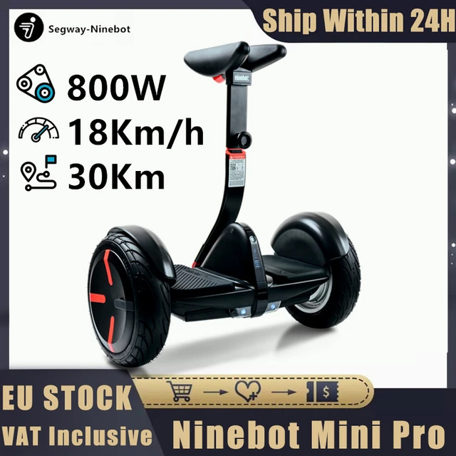  Segway Ninebot S-Plus Smart Self-Balancing Electric Scooter,  White & Ninebot S Smart Self-Balancing Electric Scooter, Black, Large :  Sports & Outdoors