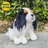 English Cocker Spaniel High Fidelity Anime Cute Plushie Dog Plush Toys Lifelike Animals Simulation Stuffed Doll Kawai Toy Gifts 3