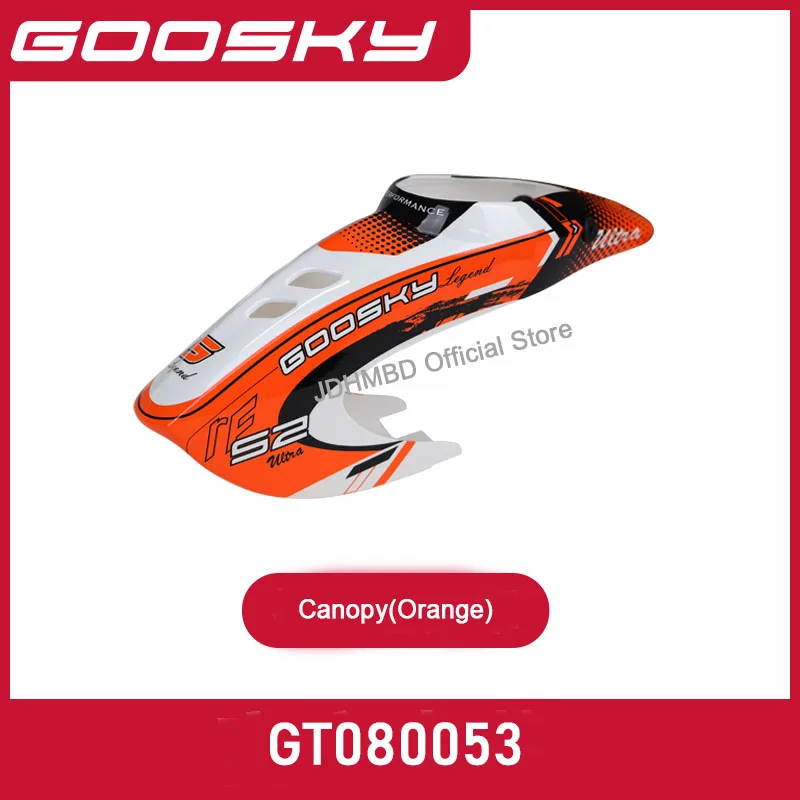 GOOSKY S2 울트라 RTF 3D RC 헬리콥터 예비 부품 착륙 스키드 캐노피 수직 날개