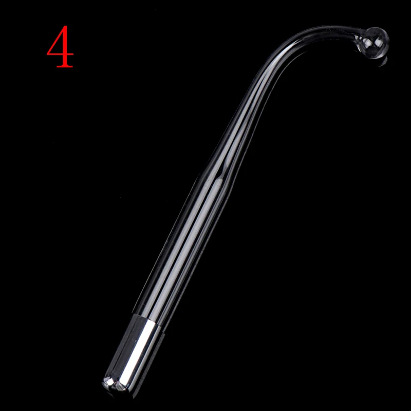 High Frequency Facial Machine Electrode Wand Electrotherapy Glass Tube Acne Spot Wrinkles Remover Beauty Therapy 4 Styles facial acne wand electrotherapy skin care tool