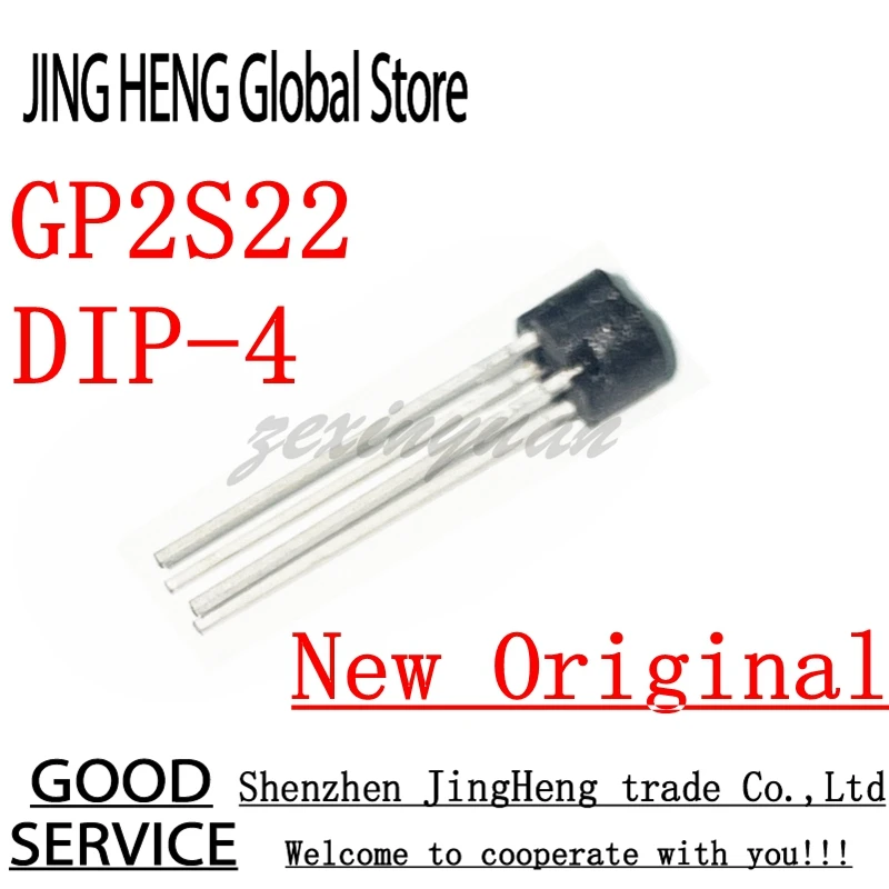 5 Pz/Lotto Gp2S22 2 S22 Dip-4 Fotointerruttore Fototransistor Uscita Sensore Oggetto Riflettente