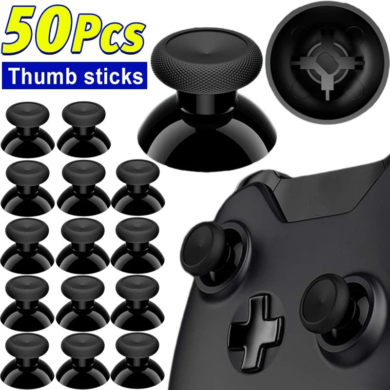 Silicone Analog Stick Caps Joystick Replacement Analog Joystick Caps Replacement Soft Joystick Thumb Stick Thumb Grip Cap for Xbox Xbox One Series X/S PS4 Controllers Joysticks Silicone Thumbstick