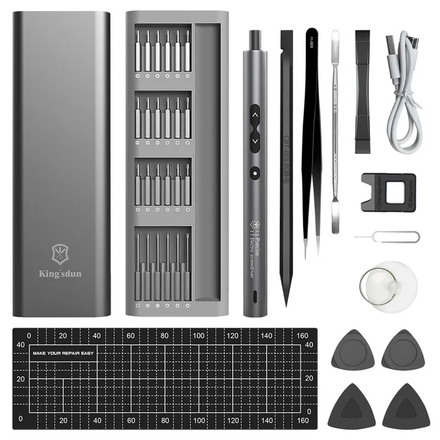 Electric Screwdriver 62/28/120pcs IN 1 Screwdriver Set Large Capacity Power Screwdriver Multi-accessory Precision Power Tools 62 in 1 set