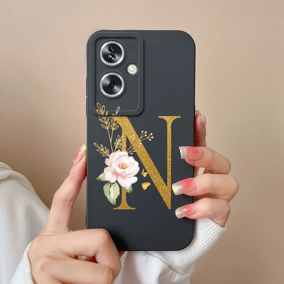 Luxury Liquid Silicone Matte Flower Shockproof Phone Case - Soft Back Cover Housing