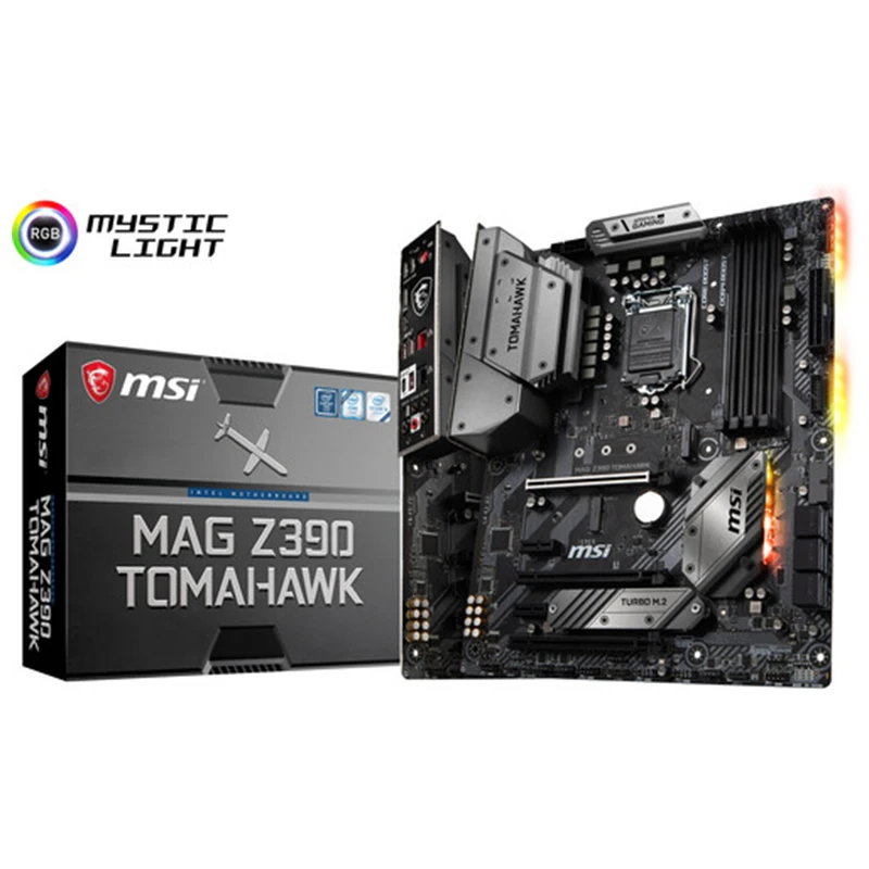Nuovo Msi Mag Z390 Tomahawk Lga 1151 (Serie 300) Intel Z390 Hdmi Sata 6 Gb/S Usb 3.1 Atx Scheda Madre Intel
