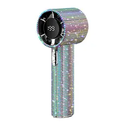Compact and Powerful Cute Design LED Handheld Mini Fan (B)