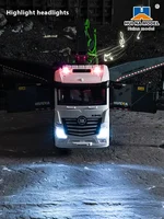 381 11-Channel Remote Control Alloy Concrete Cement Pump Truck Urban Construction Remote Control Truck Machinery Toy Kids Gifts 2