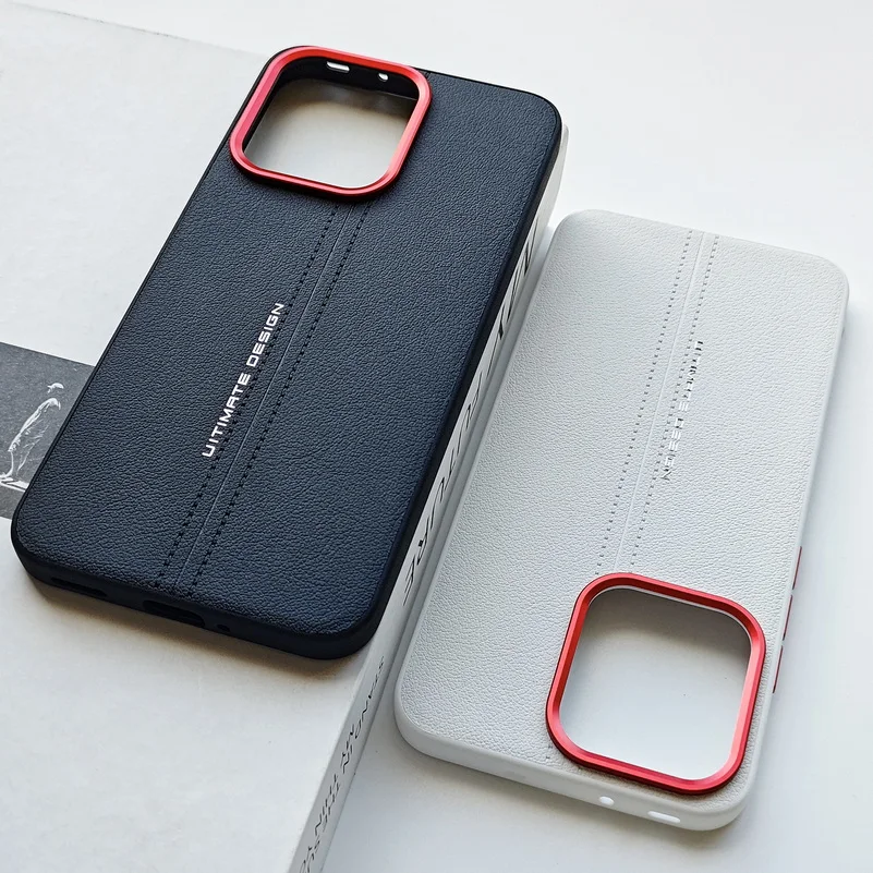 Leather Mid-Line Ultimate Design Phone Case - Slim Protective Cover