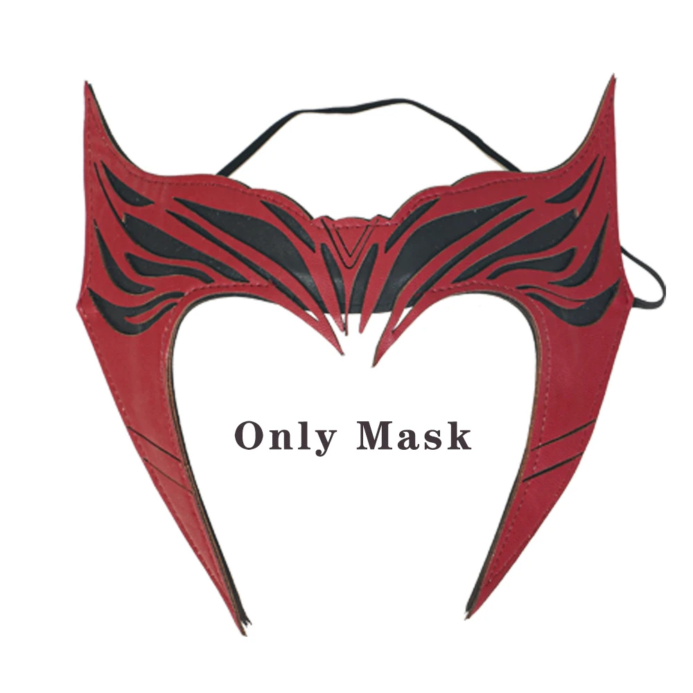 thumbnail image 1 of Disfraz de bruja de Wanda Maximoff para cosplay, disfraz de Scarlet, disfraz de Halloween, carnaval, máscara, disfraz de Halloween personalizado, 1 of 5
