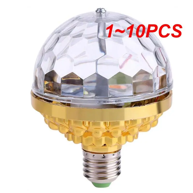 

Разноцветные Вращающиеся Шарики, 1 ~ 10 шт., фонарь для дискотеки, вращающийся шар с разъемом, разноцветные фонарики, 6 бусин, фонарики для семейной комнаты