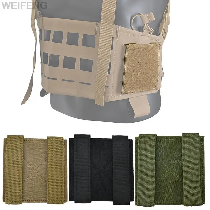 

Nylon Tactical Modular ID Patch Loop Panel Molle Hook&Loop Converter Ribbon Adapter Panel For DIY Patch Badge Military Army Vest