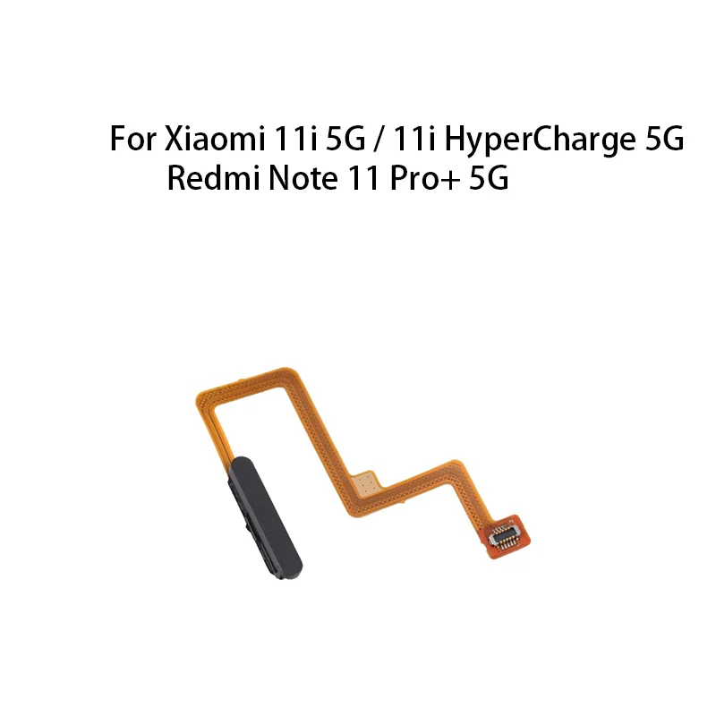 Org Home Power Knop Vingerafdruksensor Flex Kabel Voor Xiaomi 11i 5G / 11i Hypercharge 5G / Redmi Note 11 Pro + 5G