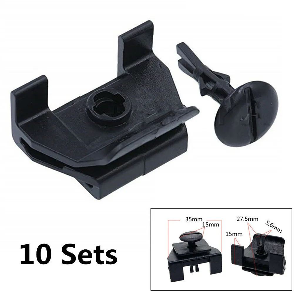 

10set Clip Front Fender & Bumper Cover Clip & Pin Set 53879-58010 47749-58010 For Camry For Corolla For Lexus For Prius