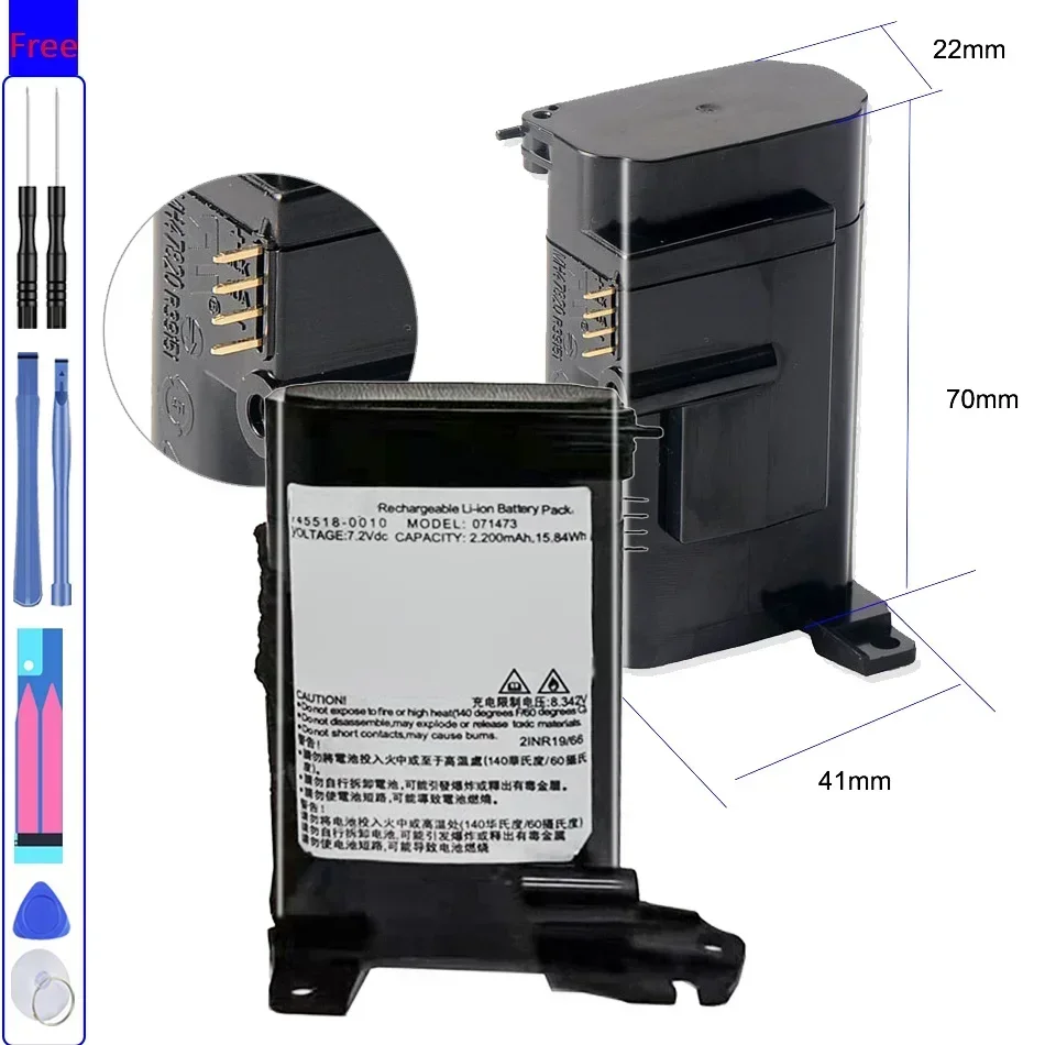 Batteria 071471 / 071473 2200Mah Per Bose Soundlink Revolve Speaker