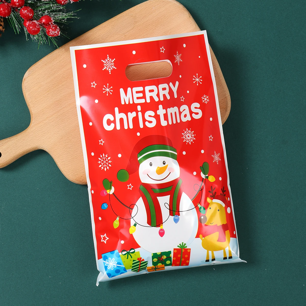 Christmas Snowman Gift Handbag Merry Christmas Decoration for Home 2025 Navidad Natal S... - SKU CSGH1842 - UGI Packaging