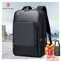 ARCTIC HUNTER  Business High Quality Waterproof Men's Bag Backpack with USB Leather Backpack Custom Luxury Laptop B 1