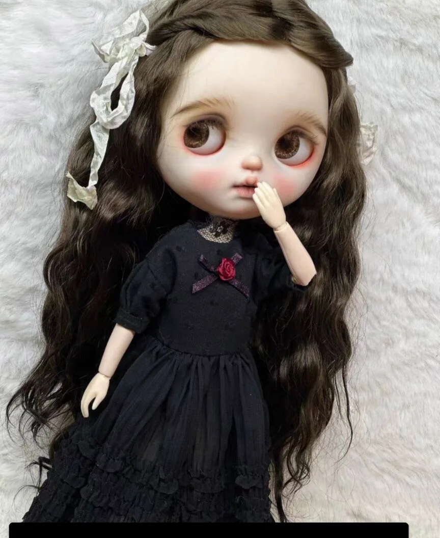 Ob22 24 26とスライスのためのブライス人形の衣装、ゴシック