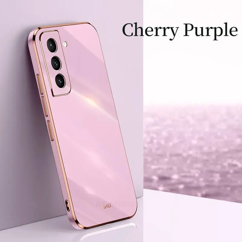 Elegant Plating Silicone Ring Holder Stand Phone Case