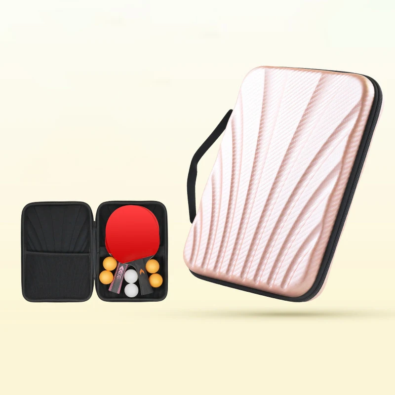 탁구 라켓 케이스, 전문 스포츠 장비, 충돌 방지 하드 표면, 쉘 탁구 라켓 케이스