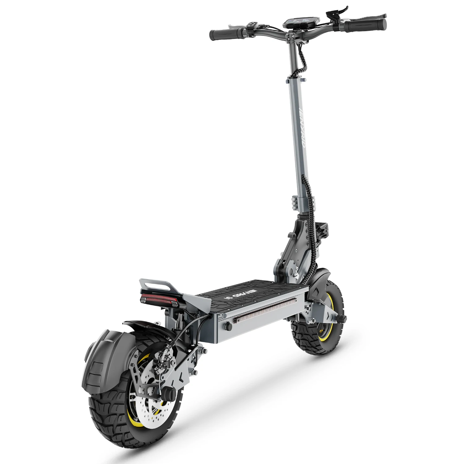 IENYRID S1 Scooters Daily Travel And Commuting E-Scooter, 48V15Ah Battery Smart LCD Display Electric Scooter,10-inch Air Off-road Tires City Scooters Electric