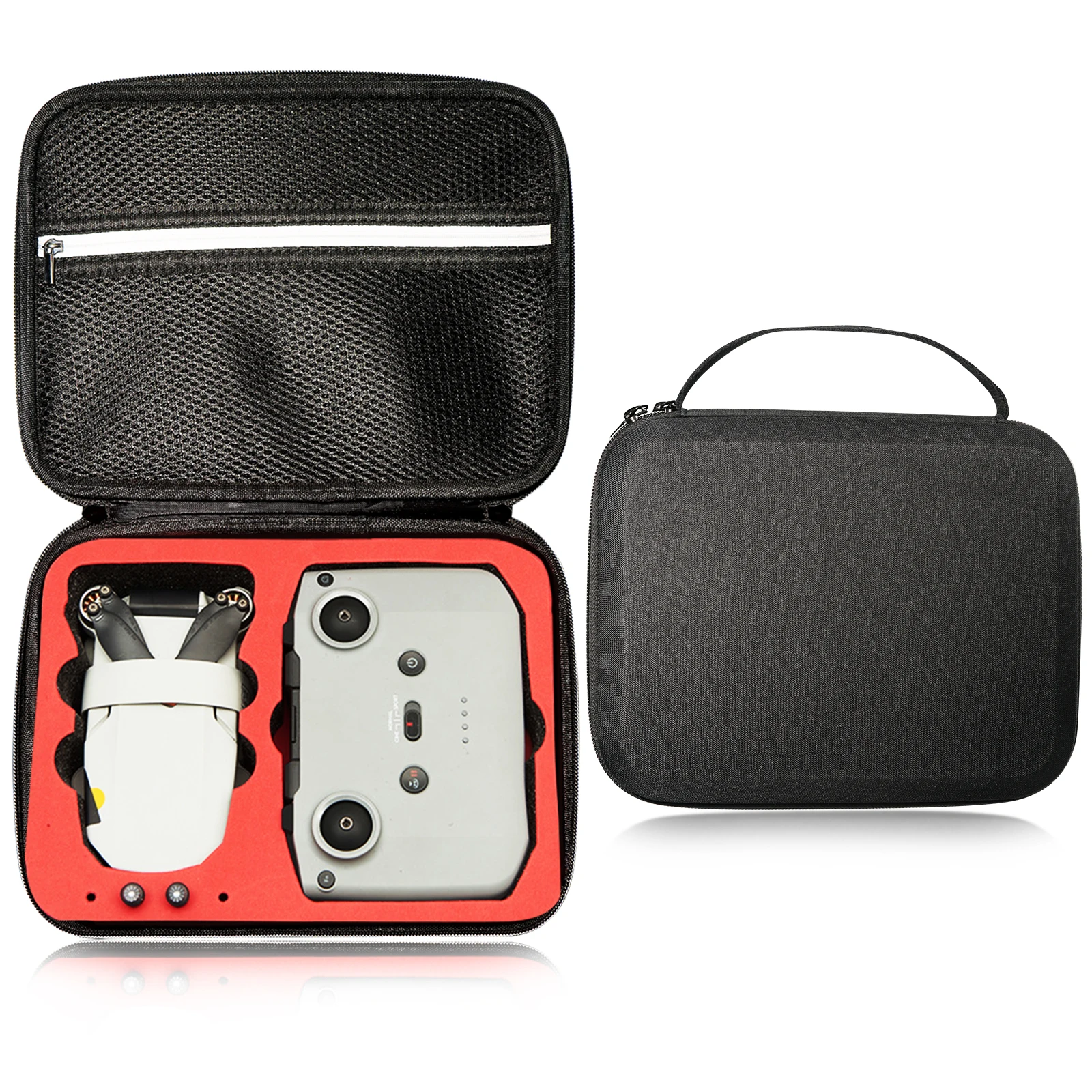 DJI Mini 2/2 SE/4K용 드론 보관 케이스 보호용 운반 상자 충격 방지 사각형 핸드백 휴대용 하드 케이스