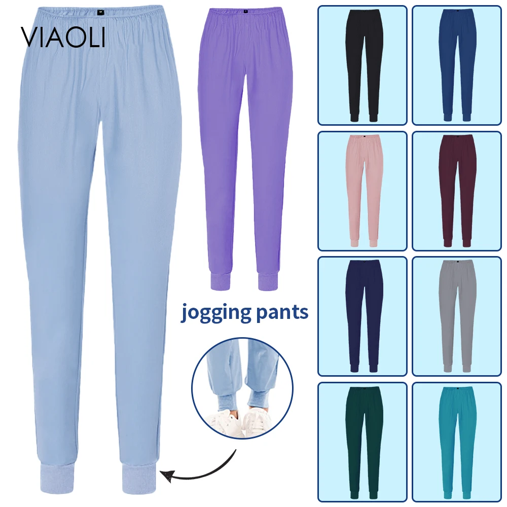 Medical Bottoms Surgery Workwear Dentist Women's Scrub Pants Operating
