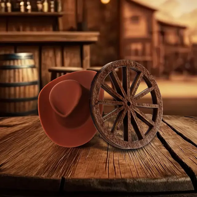 Western Theme Small Cowboy Hats For Table Decorations Western