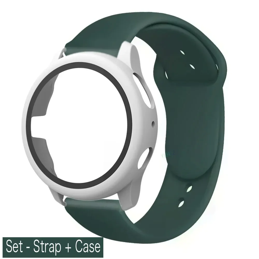 Protective Glass Film Case & Strap Set with Bracelet Accessories