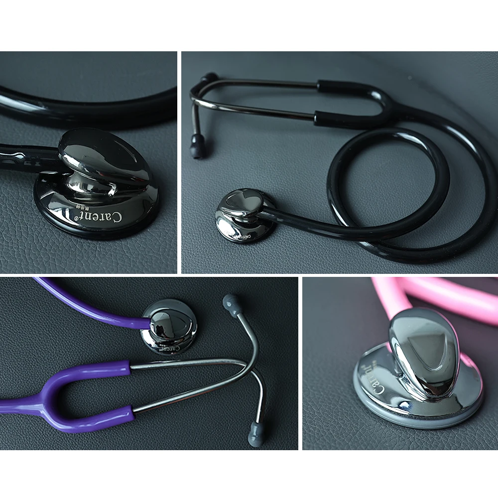 Dual Head Stethoscope Medical Stethoscope Carent Universal Professional Cardiology Stethoscopes Medical Stethoscopes Dual Fetal Heart Medical Equipment Health Care