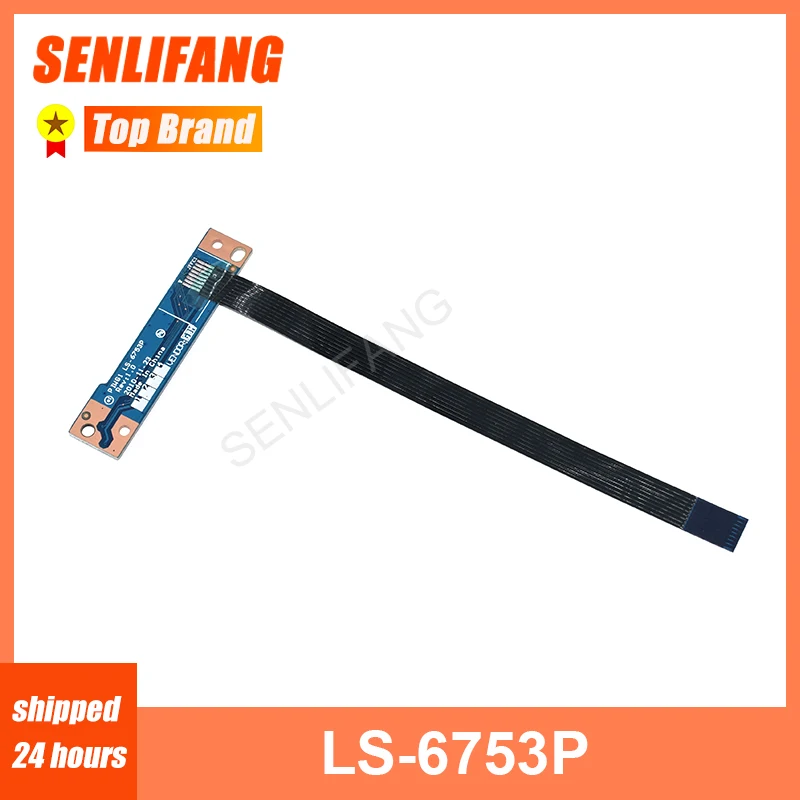 

Well Tested Power Button Board With Cable LS-6753P For Lenovo G470 G470AX G470A G475 G570 G575 G770 G780 G570L