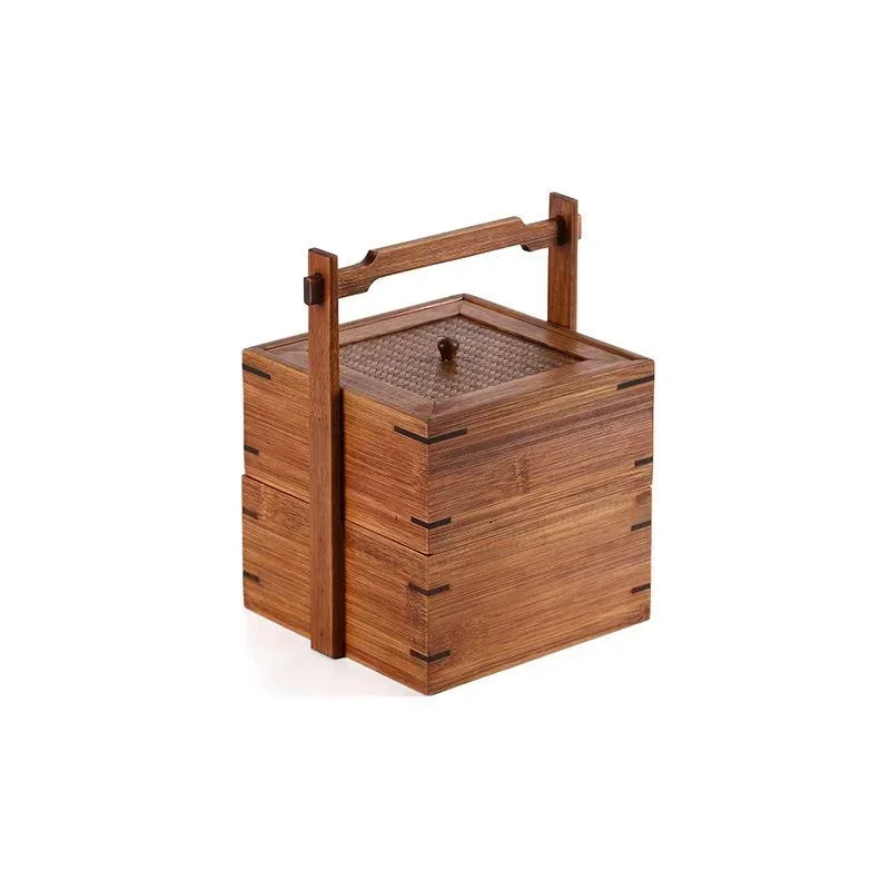 9 Grilles Boîte Japonaise Omakase Sauce Fondue Chinoise Assiettes Dessert Plat Plateau Bois Grin Résine ABS - Chine Boîte en résine ABS et plat multi- grille en résine ABS prix