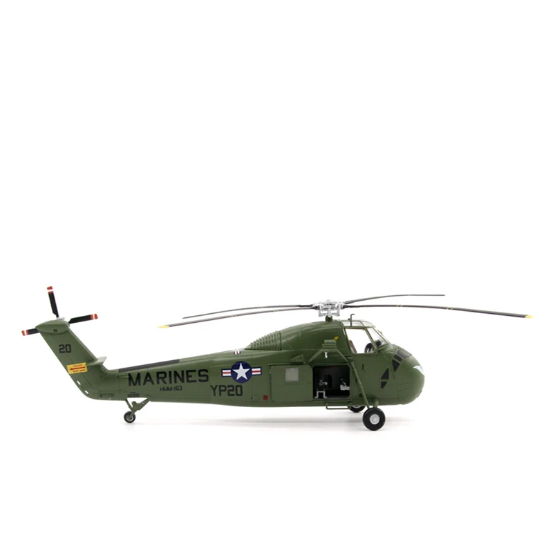

U.S. Navy UH-34D Militarized Combat Helicopter Plastic Model 1:72 Scale Toy Gift Collection Simulation Decoration