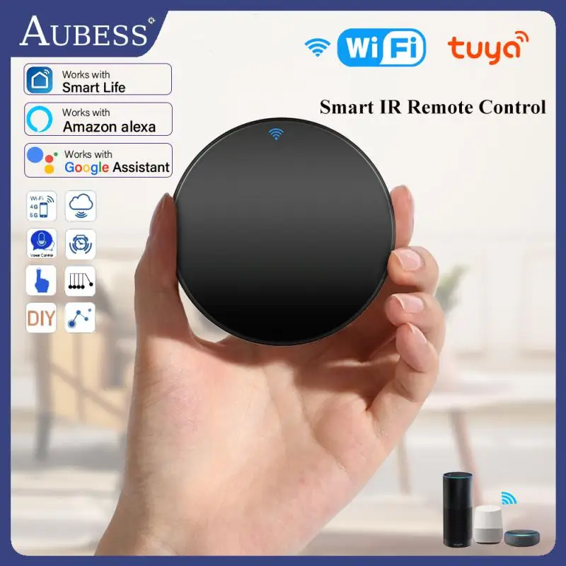 

Tuya WiFi Smart IR Remote Control Smart Home Universal Infrared Remote Timer Smartlife App Control Work With Alexa Google Home
