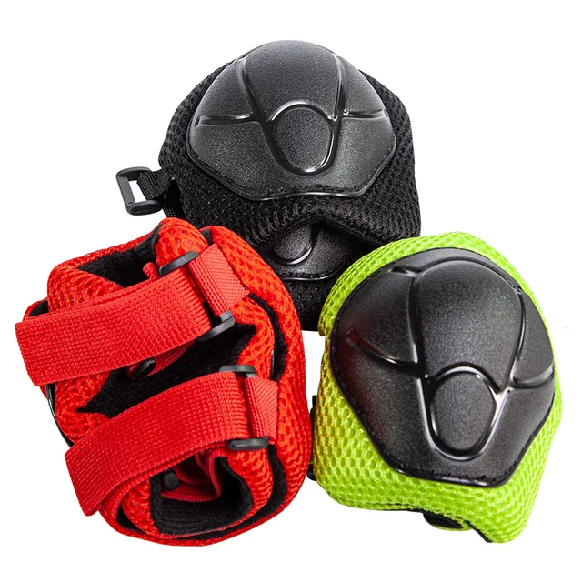 6pcs Protective Gears Set for Kids Children Knee Pad Elbow Pads Wrist Guards Child Safety Protector Kit for Cycling Bike Skating 4