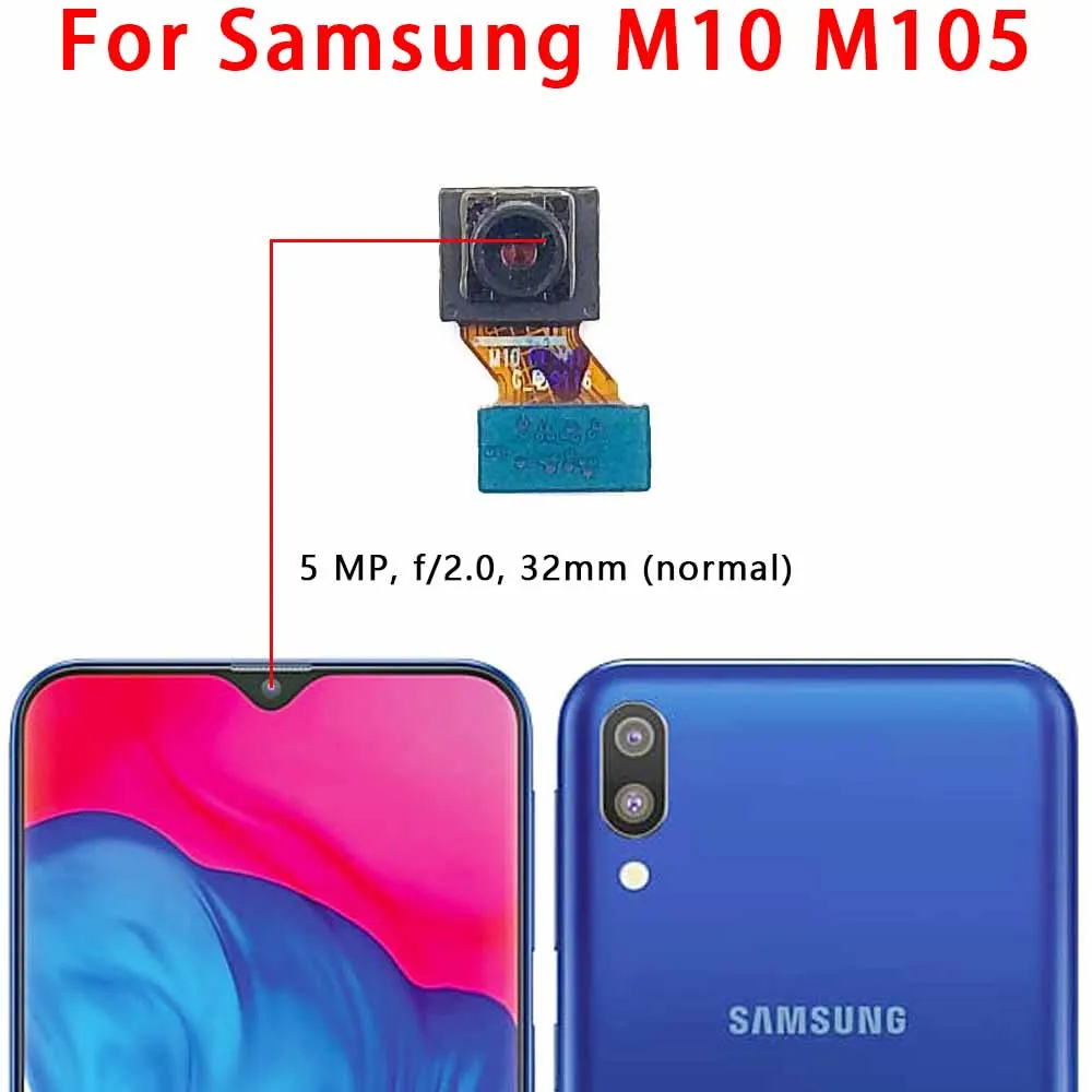 Selfie Camera For Samsung Galaxy M10 M11 M13 M20 M22 M23 M30 M30s