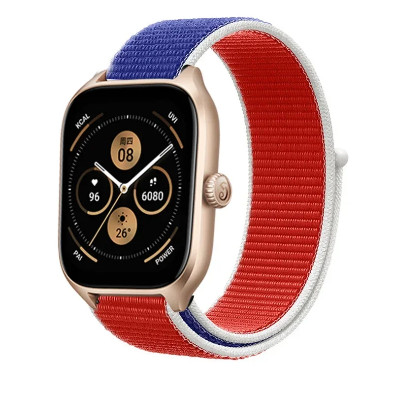 Stylish Nylon Watch Band - Breathable and Adjustable Bracelet Strap