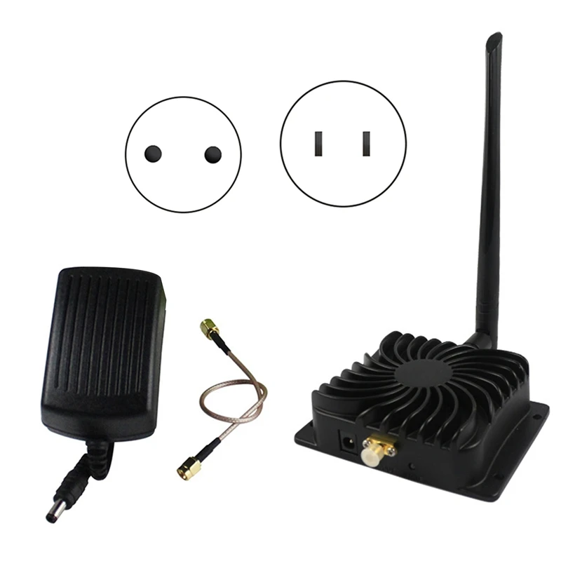 Wifi Booster 2.4Ghz 5W Wifi Amplificatore Di Segnale Di Potenza Gamma Router Estendere Booster 3000Mw Muslimate